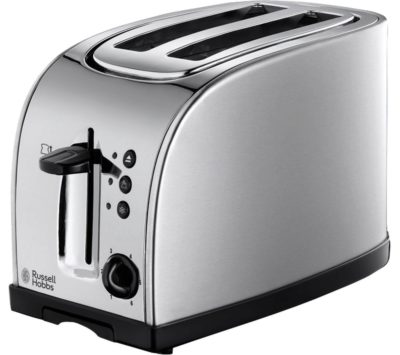 RUSSELL HOBBS Texas 18096 2-Slice Toaster - Stainless Steel